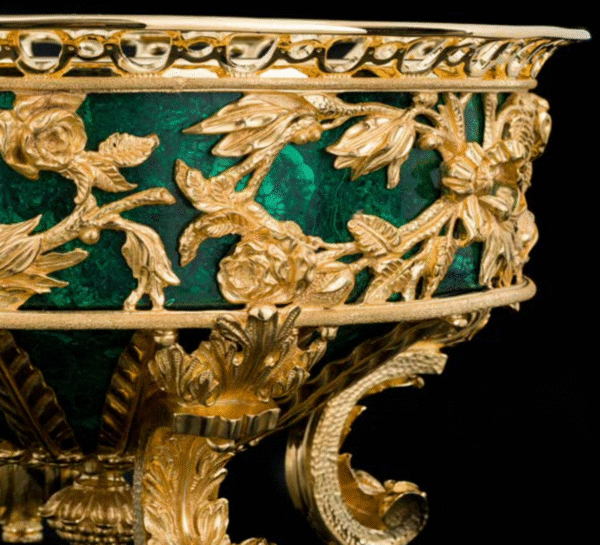 Luxury Malachite Bowl