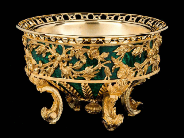 Luxury Malachite Bowl - Image 3