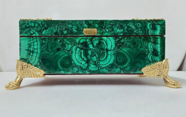 Luxury Malachite Jewellery Box - Image 5